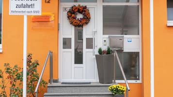 Fassade der Unterkunft