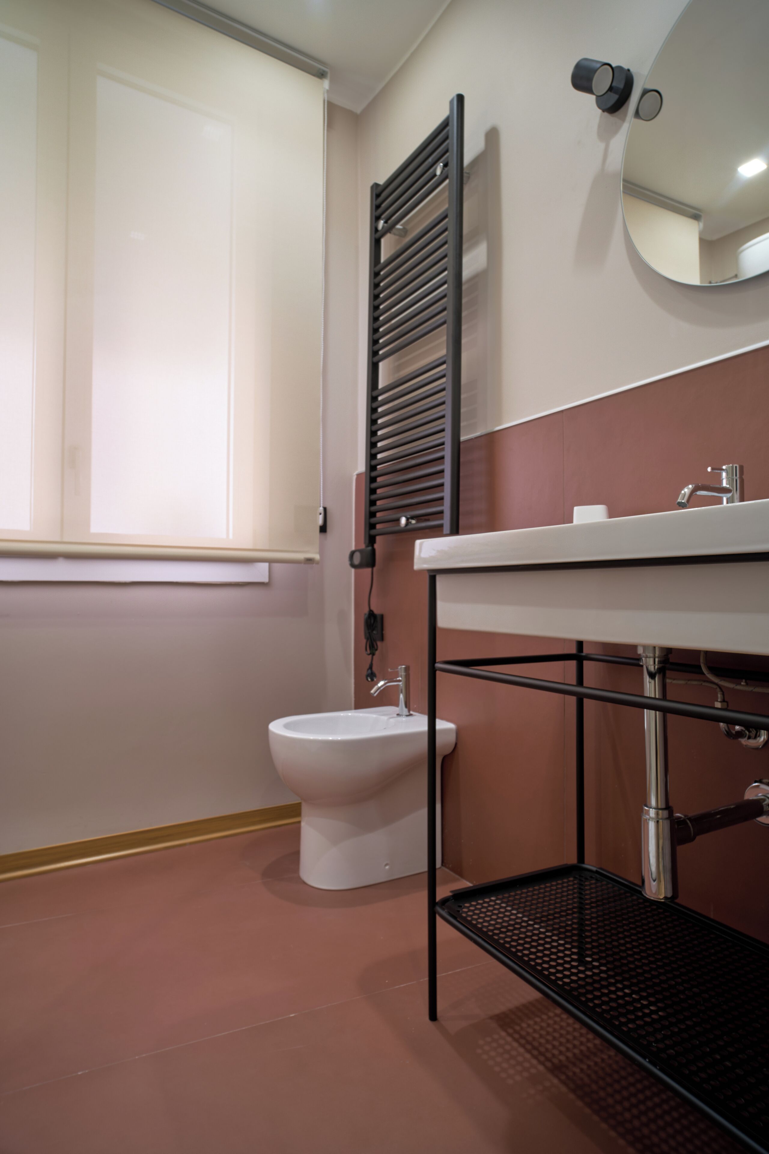 Dusche, Haartrockner, Bidet, Handtücher