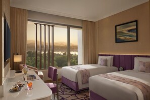 Premium Twin Room, River View | Free WiFi - Vivanta Ekta Nagar, Statue of Unity (Garudeshwar)