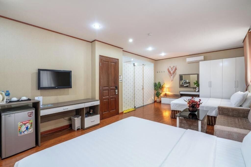 Family Suite, City View | Soundproofing, iron/ironing board, free WiFi