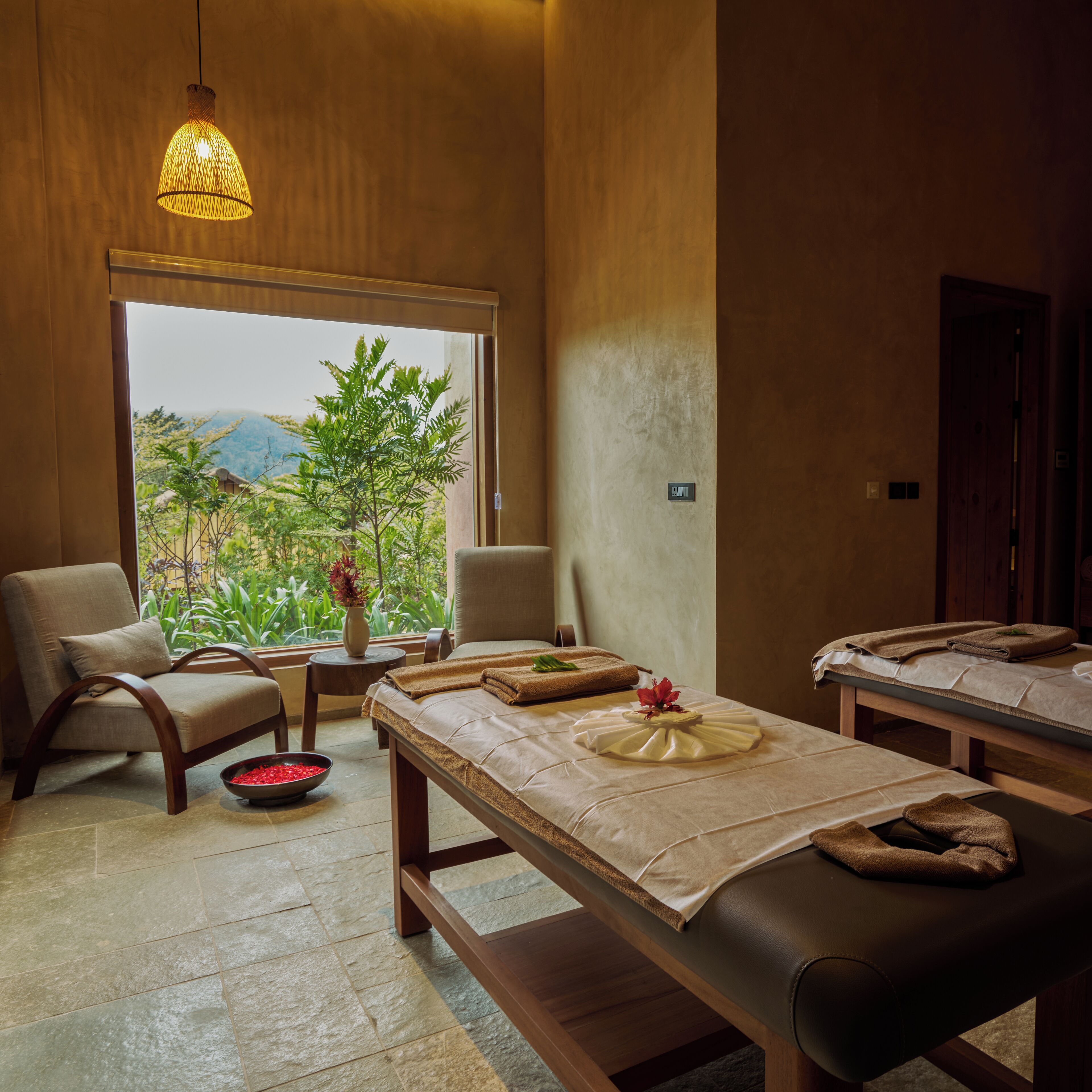 Salas de tratamientos para parejas, baño turco