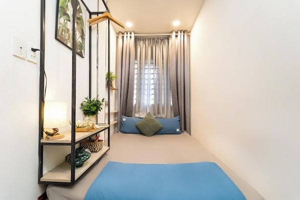 Standard Double Room | Blackout drapes, iron/ironing board, free WiFi