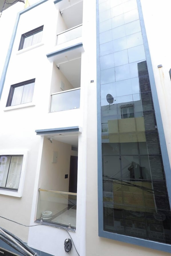 Fassade der Unterkunft