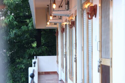 Deluxe Double or Twin Room, 1 King Bed, Balcony, Mountain View | Balcony view