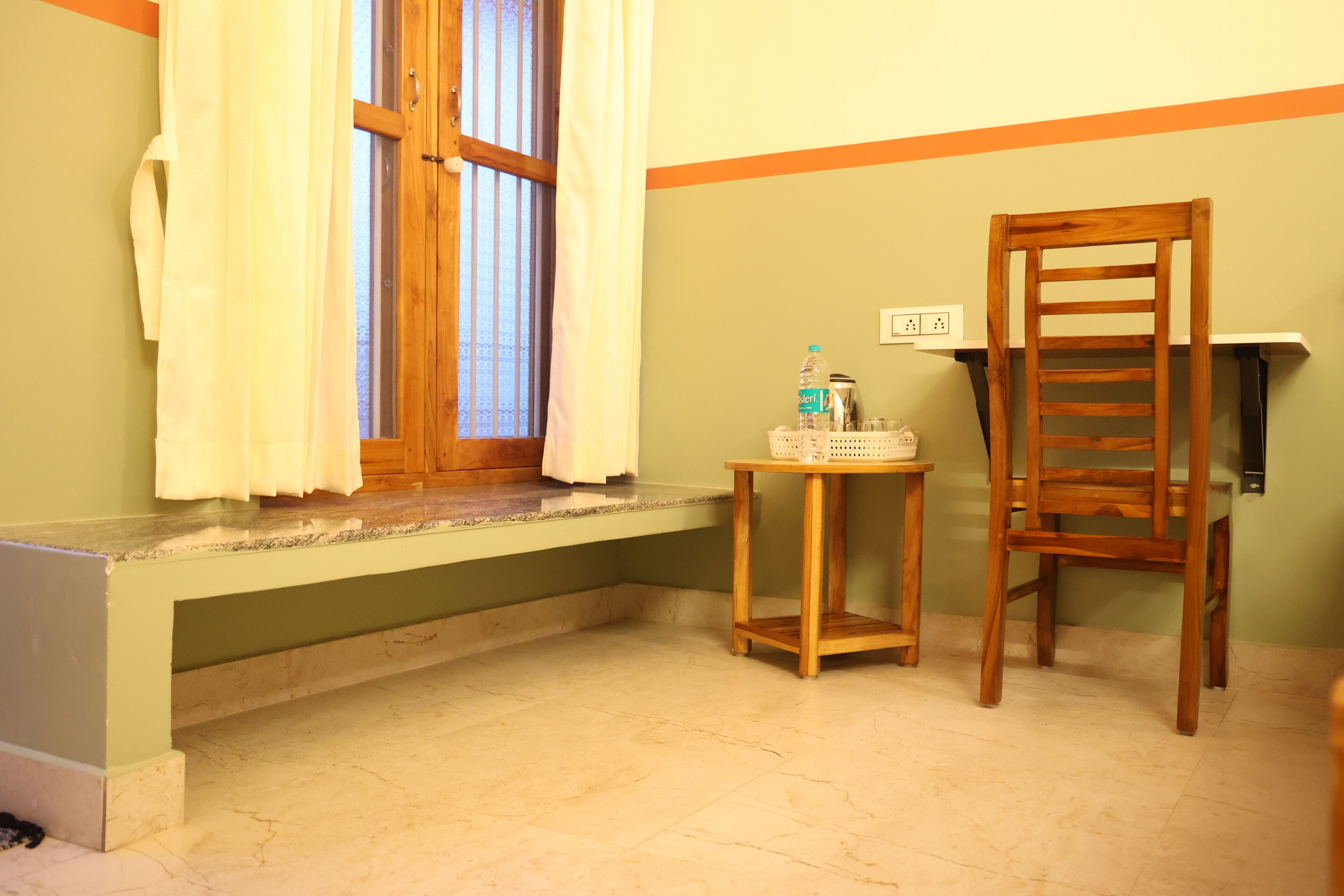 Deluxe Double or Twin Room, Balcony, Mountain View | Desk, laptop workspace, free WiFi