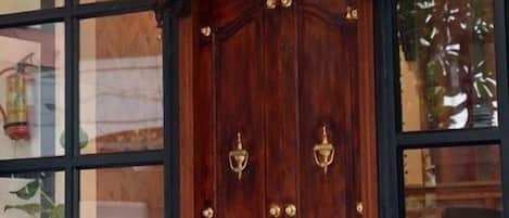 Façade de l’hébergement