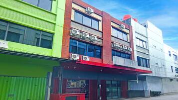 Facciata della struttura