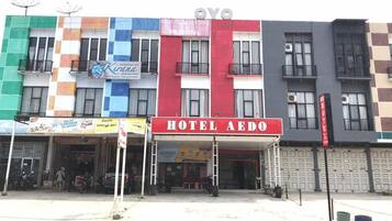 Voorkant van accommodatie