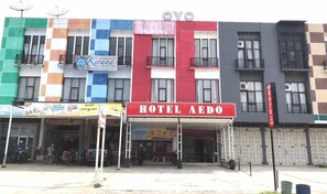 Fassade der Unterkunft