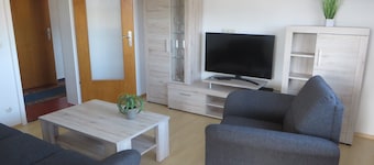Appartement 'Stadtblick' avec terrasse privée et Wi-Fi