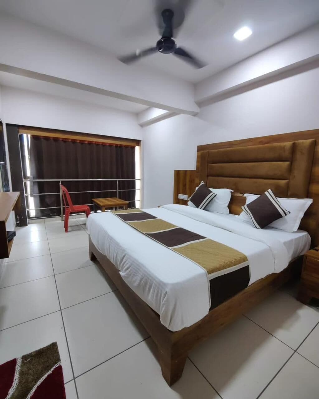 Deluxe Double Room, City View | Egyptian cotton sheets, premium bedding, memory foam beds, desk