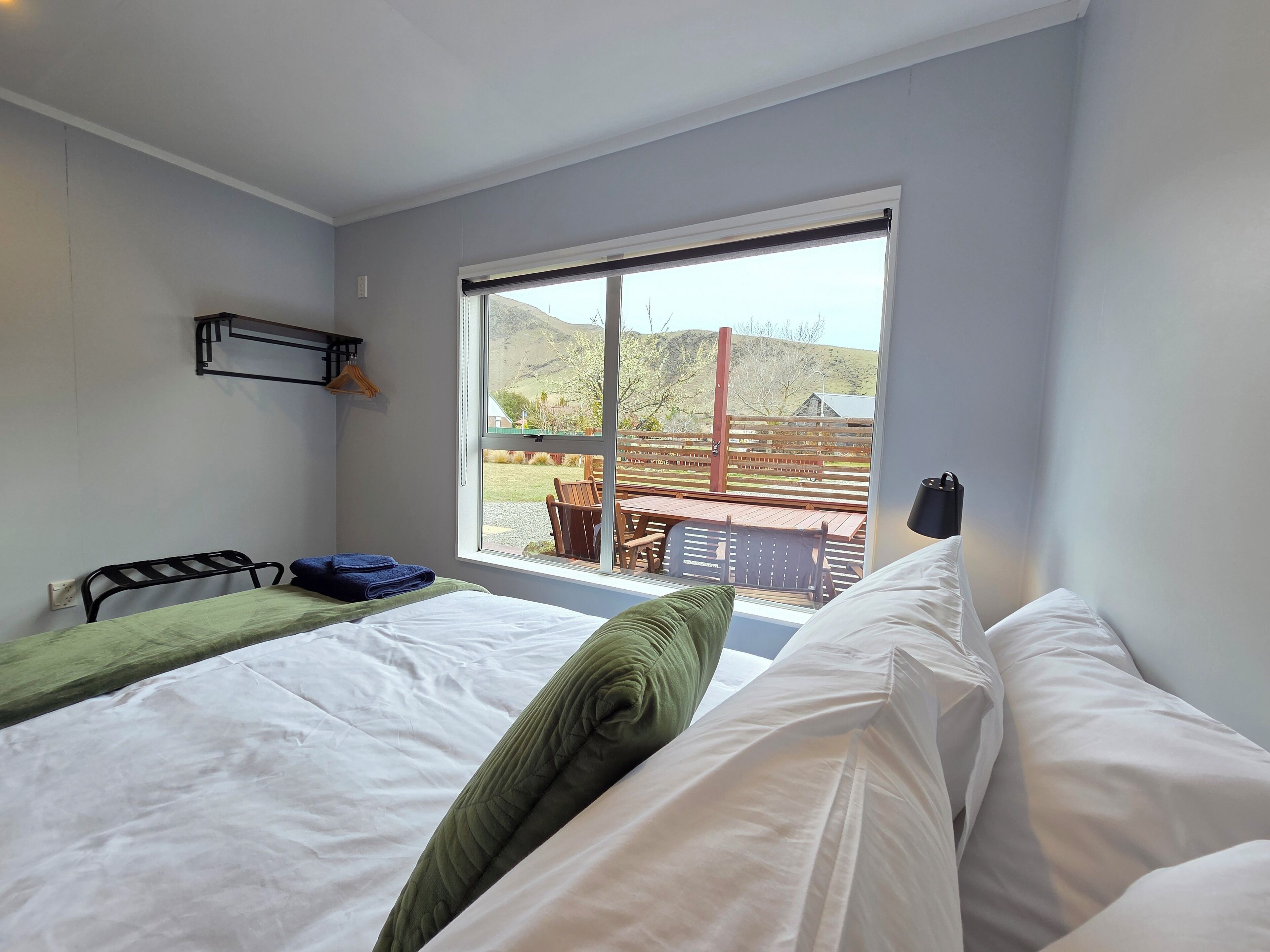 2 soverom, strykejern/-brett, reiseseng for barn og wi-fi (inkludert)