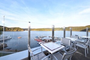 Outdoor dining - Double room Seeblick (Heimbach)