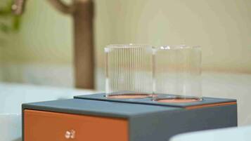 Desk, laptop workspace, free WiFi