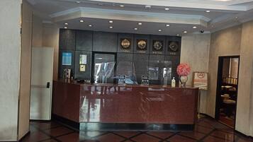 Sala de estar en el lobby