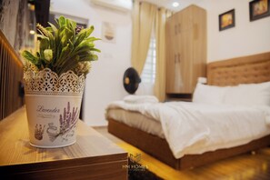 1 bedroom, WiFi, bed sheets