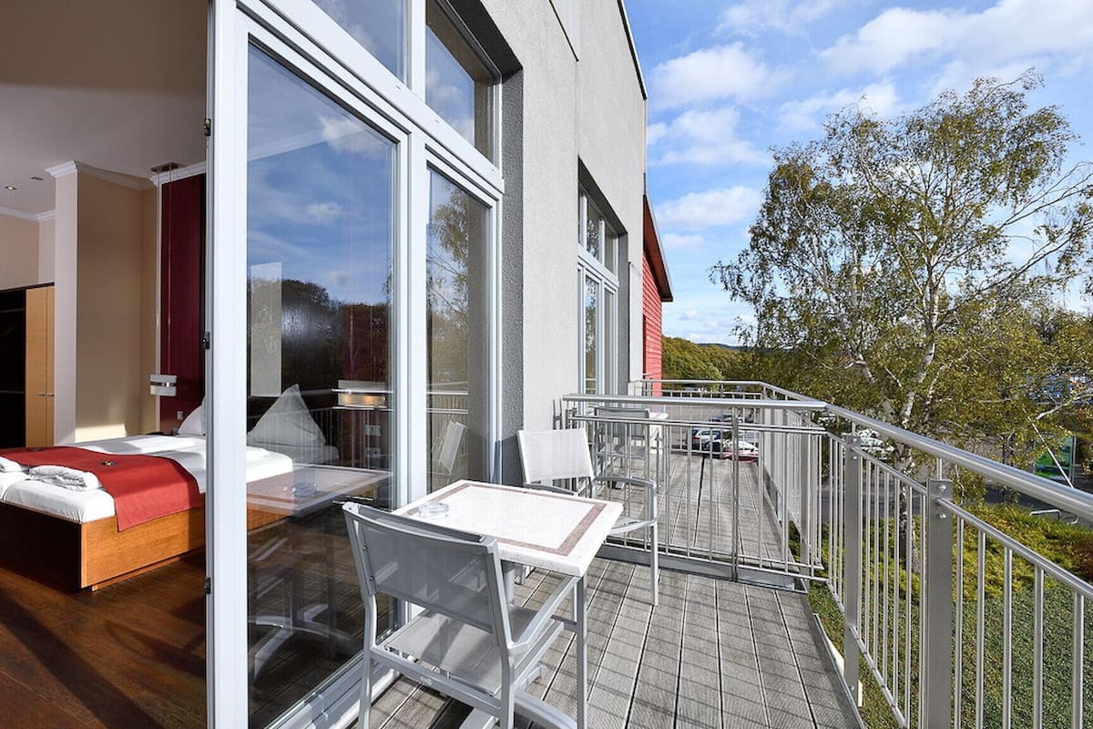 Habitació doble (Double room Seeblick with balcony) | Balcó