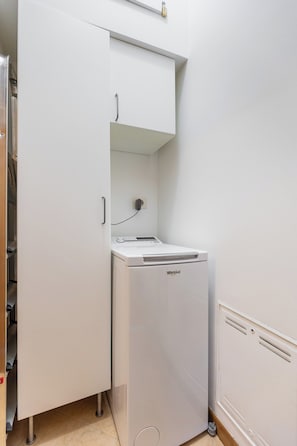 Apartment, 1 Double Bed with Sofa bed, City View | Laundry