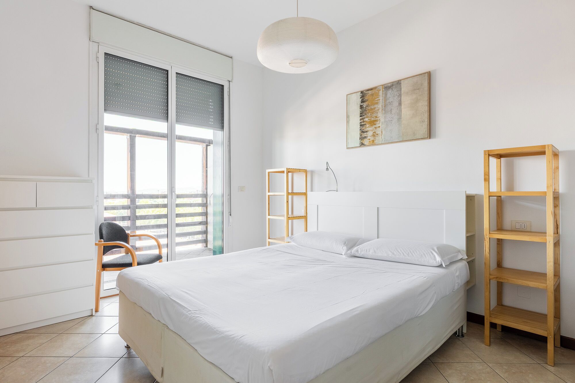 Appartement, 1 tweepersoonsbed met slaapbank, uitzicht op stad | Een strijkplank/strijkijzer, gratis wifi