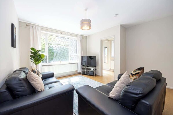 Televisie en een kantoor