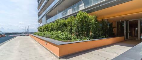 تفاصيل الفندق من الخارج