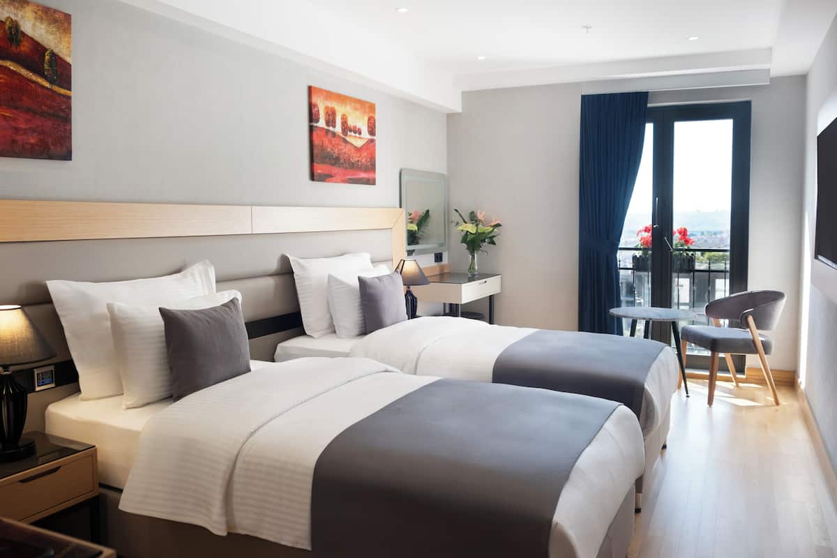 Standard Twin Room, City View | In-room safe, free WiFi