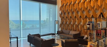 The One Tower: Luxury Oceanfront 3BR with Panoramic Sea Views