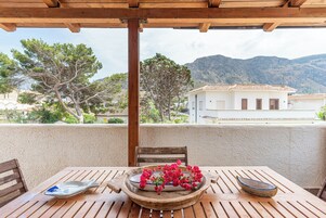 Apartamento, 2 quartos, terraço | Terraço/pátio