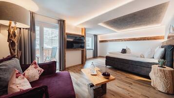 Chambre Double Deluxe, balcon, vue montagne