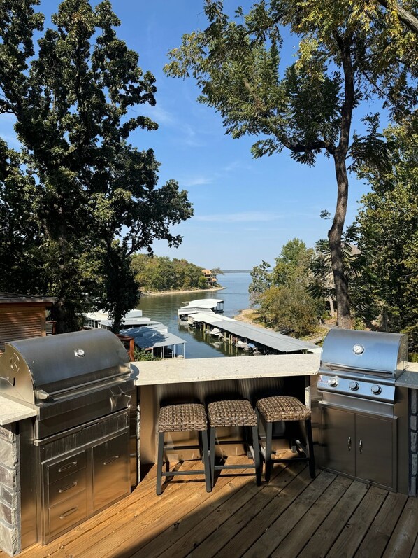 Property grounds - Rustic-Modern Lake House with Bunk Room, Large Deck & Lake Views (Afton)