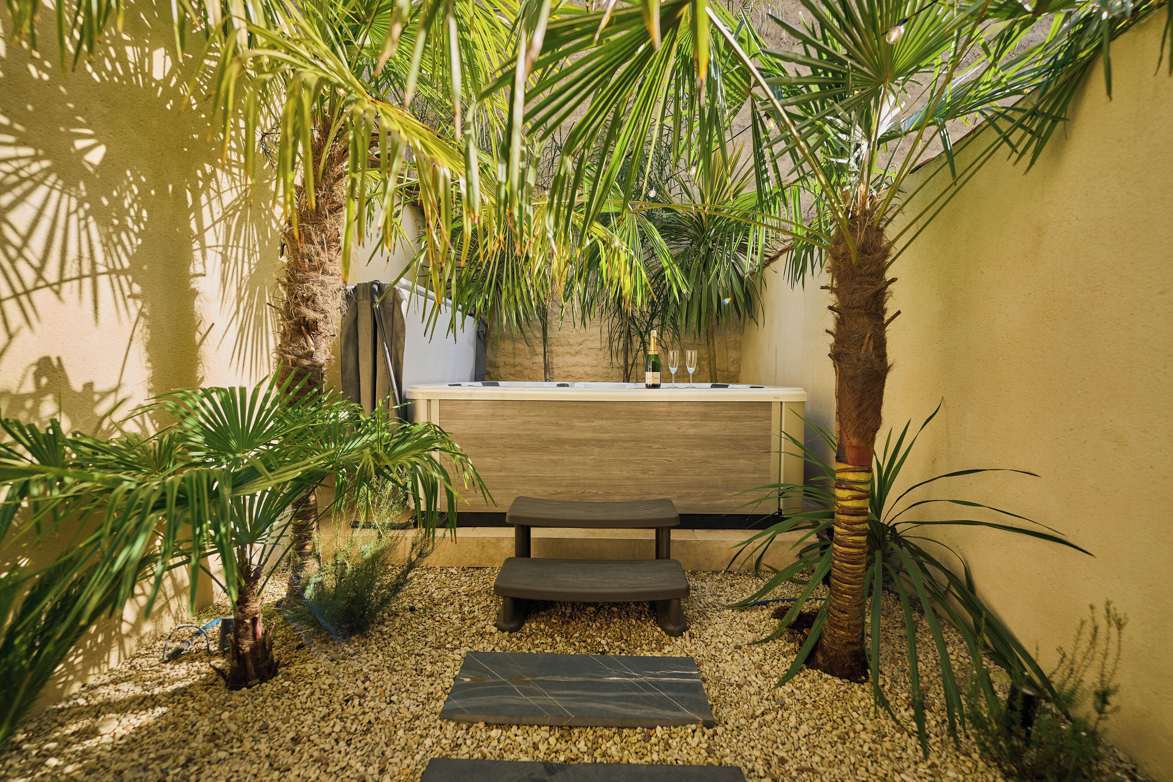 Bain à remous intérieur