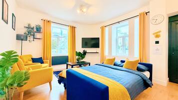 2 habitaciones, tabla de planchar con plancha y wifi gratis