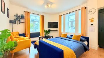 2 bedrooms, iron/ironing board, free WiFi, bed sheets