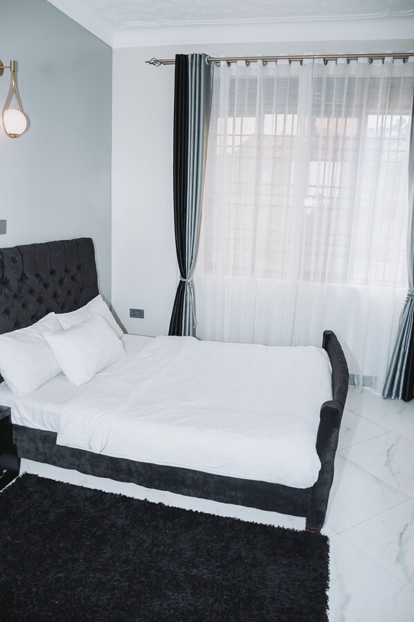 1 bedroom, WiFi, bed sheets