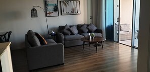 Apartment, 2 Bedrooms, Balcony | Living room