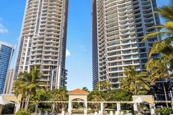 Apartment, 2 Bedrooms, Balcony | Exterior - Chevron With 3beds and own Carpark Within Tower3 (Gold Coast)