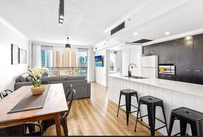 Apartment, 2 Bedrooms, Balcony | Living room