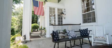 Fachada de la propiedad