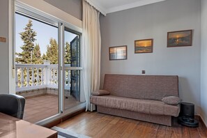 TV, fireplace, DVD player