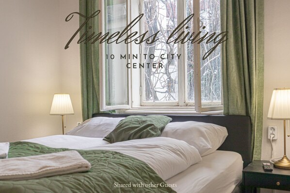 1 bedroom, WiFi, bed sheets