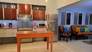 Microwave, oven, stovetop