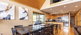 Lake View Chalet with Hot Tub and Fire Pit