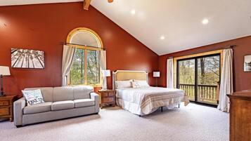 5 chambres, bureau, fer et planche à repasser, lit parapluie