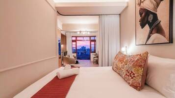 1 bedroom, iron/ironing board, internet, bed sheets