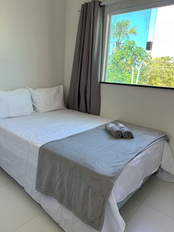 2 chambres, accès à Internet, literie fournie