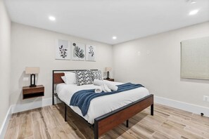 3 chambres, fer et planche Ă repasser, Wi-Fi, literie fournie