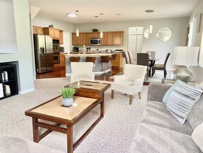 Smart TV, video games, foosball, table tennis