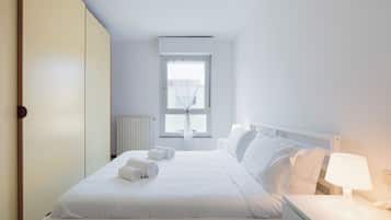 1 Schlafzimmer, Bügeleisen/Bügelbrett, kostenloses WLAN, Bettwäsche