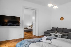 1 Schlafzimmer, Bügeleisen/Bügelbrett, WLAN, Bettwäsche