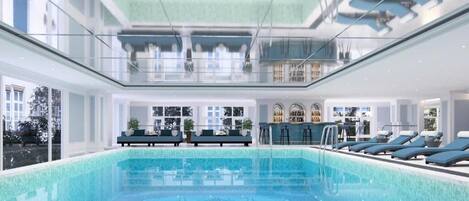 Piscine couverte